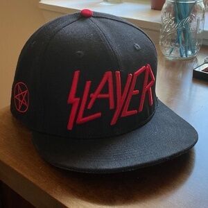 SLAYER Black Trucker Cap